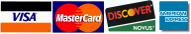 Mataco accepts MasterCard, VISA, Discover Card and American Express